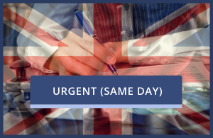 Apostille Stamp UK With Certification (Urgent)